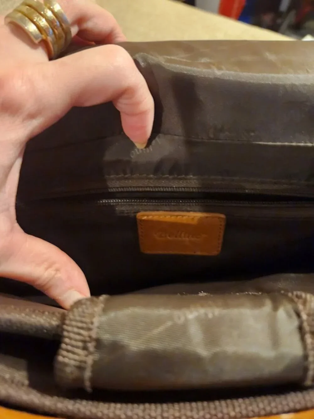 vintage computer bag